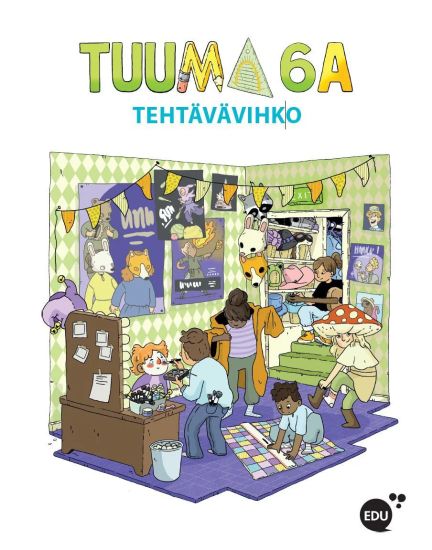 Kansikuva: Tuuma 6A Tehtävävihko