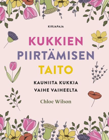Kukkien piirtämisen taito