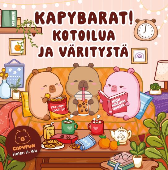 Kapybarat! Kotoilua ja väritystä
