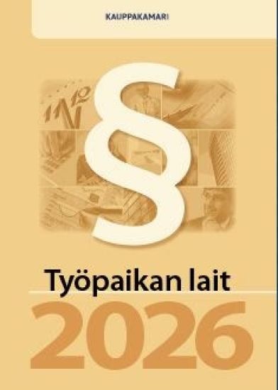 Kansikuva: Työpaikan lait 2026