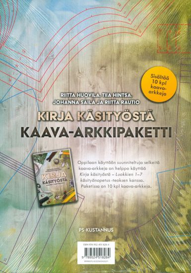 Kirja käsityöstä -kaava-arkkipaketti