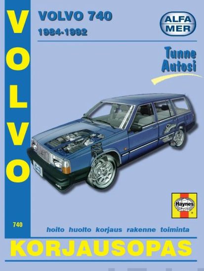 Volvo 740 bensiini ja dieselmoottorit 1984-1992