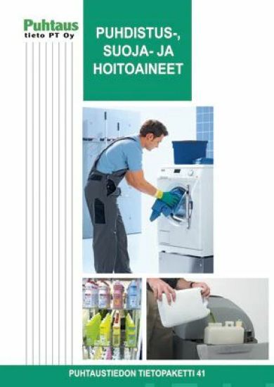 Puhdistus-, suoja- ja hoitoaineet