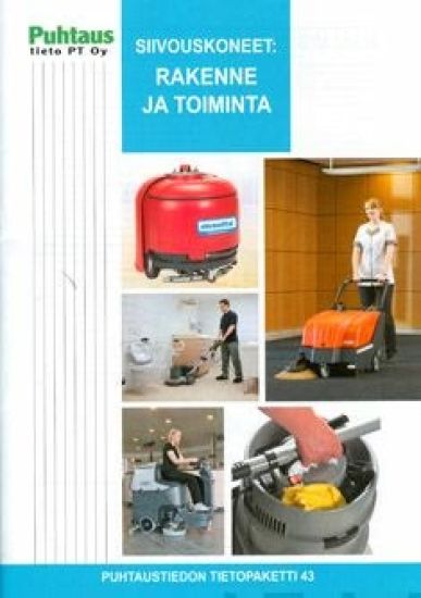 Siivouskoneet, rakenne ja toiminta