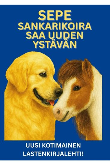 Kansikuva: Sepe Sankarikoira saa uuden ystävän