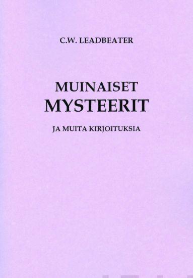 Muinaiset mysteerit ja muita kirjoituksia