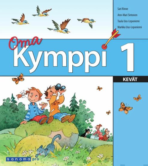Kansikuva: Kymppi 1 Kevät Oma kirja (OPS16)