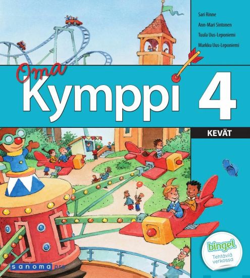 Kymppi 4 Kevät Oma kirja