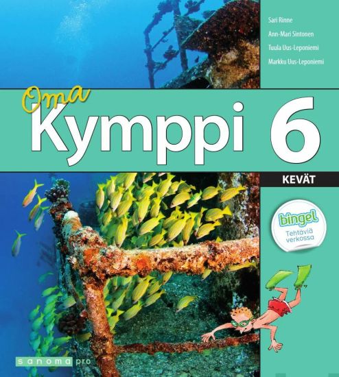 Kymppi 6 Kevät Oma kirja