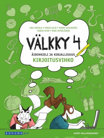 Välkky 4 Kirjoitusvihko