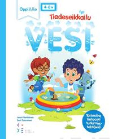 Tiedeseikkailu Vesi -kirja 4-8 v
