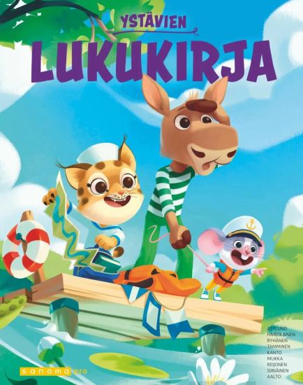 Kansikuva: Ystävien lukukirja