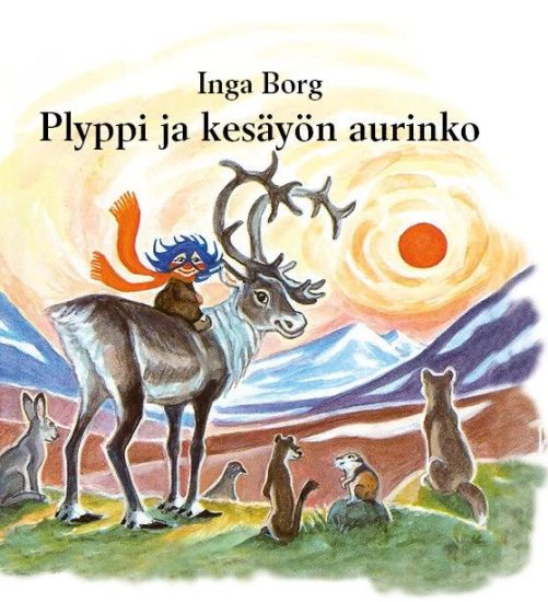 Plyppi ja kesäyön aurinko