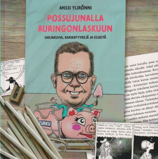 Kansikuva: Possujunalla auringonlaskuun