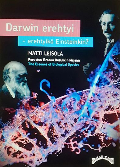 Kansikuva: Darwin erehtyi - erehtyikö Einsteinkin?