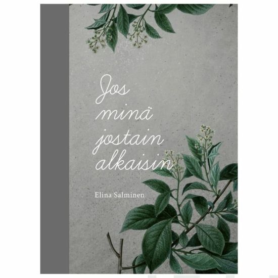 Jos minä jostain alkaisin