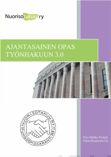 Kansikuva: Ajantasainen opas työnhakuun 3.0.