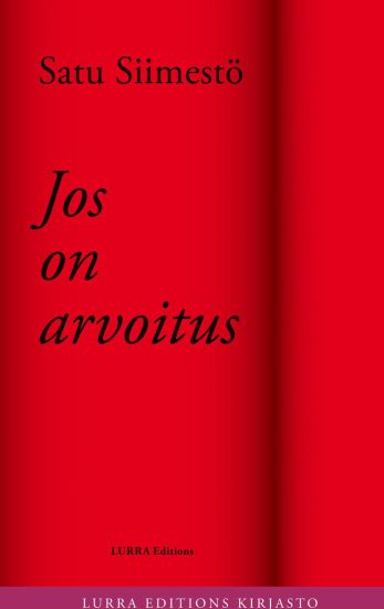 Kansikuva: Jos on arvoitus