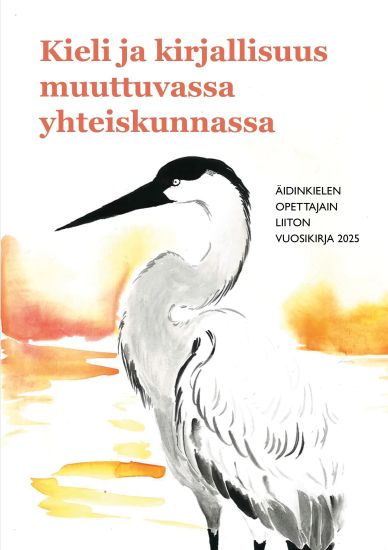 Kansikuva: Kieli ja kirjallisuus muuttuvassa yhteiskunnassa