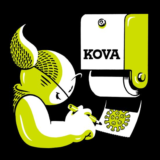 Kansikuva: Black Peider - KOVA