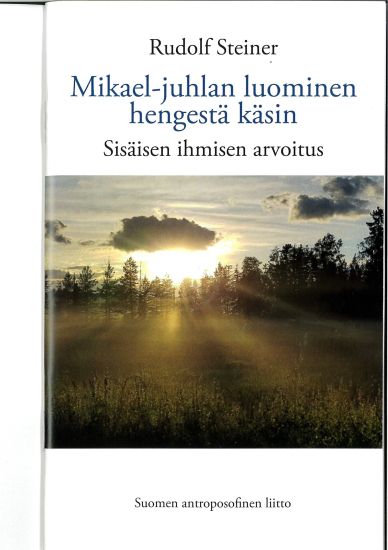 Kansikuva: Mikael-juhlan luominen hengestä käsin