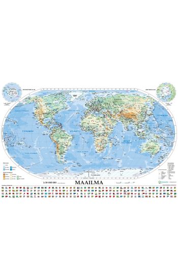 Kansikuva: Maailma seinäkartta