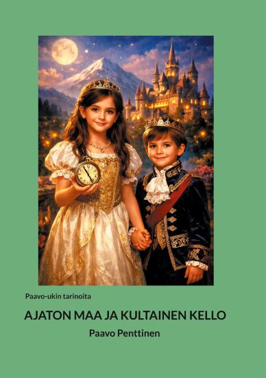 Kansikuva: Ajaton maa ja kultainen kello