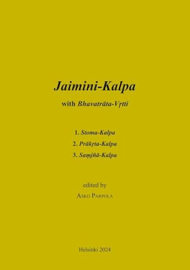 Jaimini-Kalpa with Bhavatrata-Vrtti