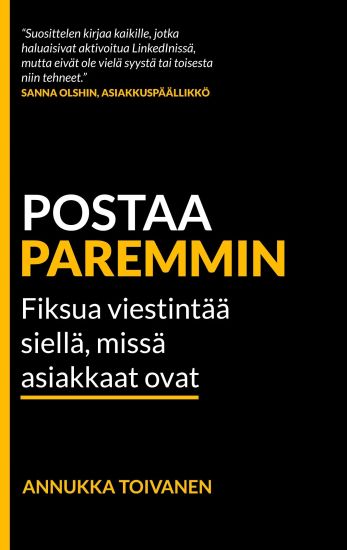 Kansikuva: Postaa paremmin