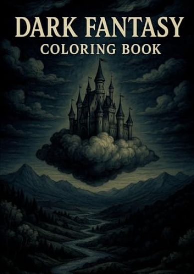 Kansikuva: Dark Fantasy Coloring Book