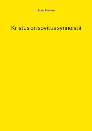 Kansikuva: Kristus on sovitus synneistä