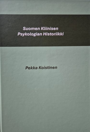 Kansikuva: Suomen Kliinisen Psykologian Historiikki