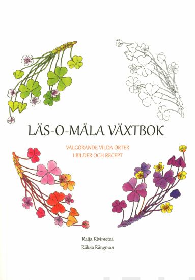 Läs-o-måla  växtbok