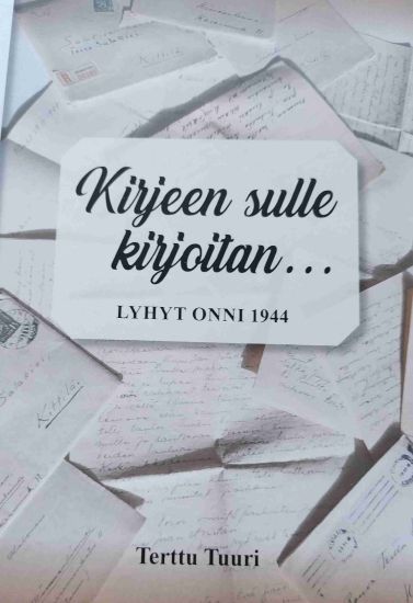 Kirjeen sulle kirjoitan...