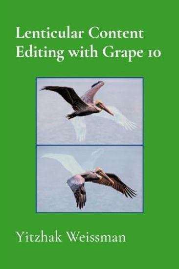 Lenticular Content Editing with Grape 10