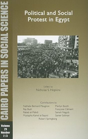 Political and Social Protest in Egypt