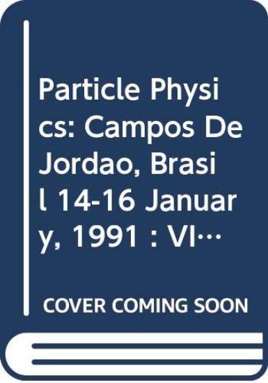 Particle Physics - Vi Jorge Andre Swieca Summer School