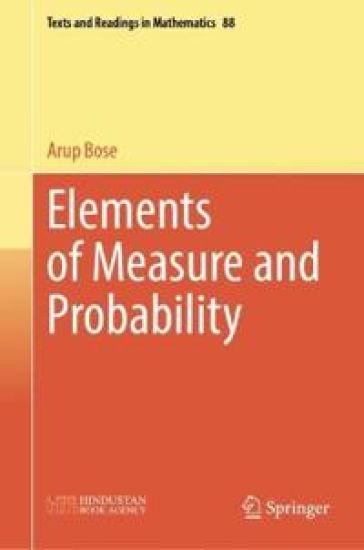 Elements of Measure and Probability