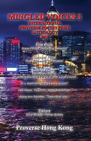 Mingled Voices 3: The International Proverse Poetry Prize Anthology 2018