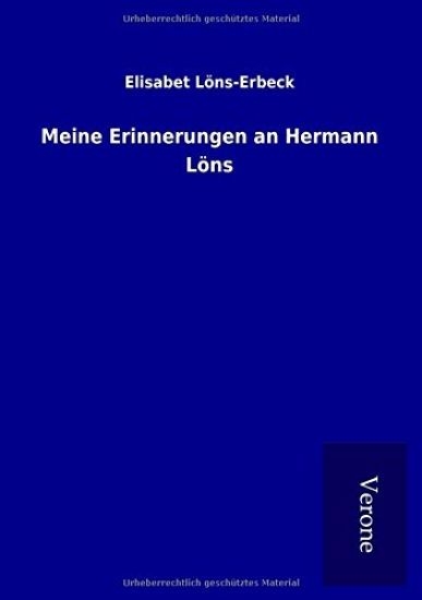 Meine Erinnerungen an Hermann Löns