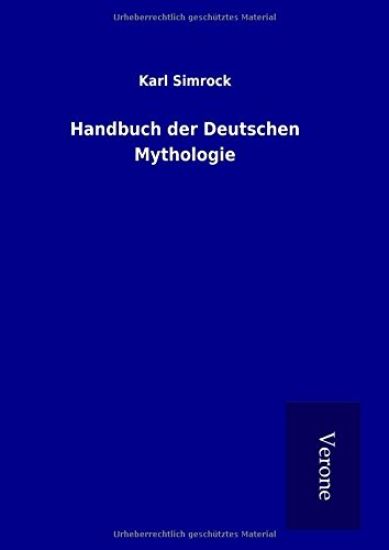 Handbuch der Deutschen Mythologie