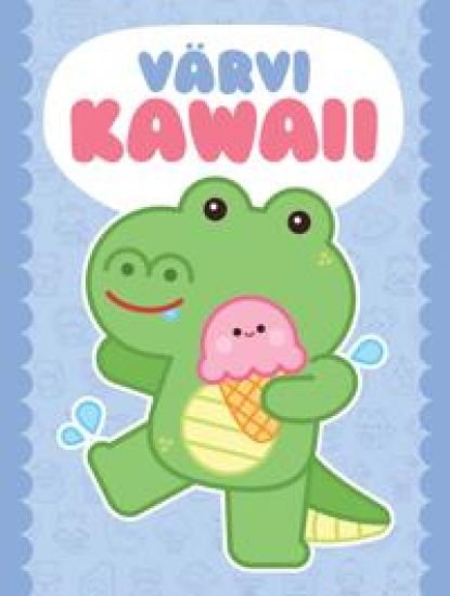 Värvi kawaii (krokodill)