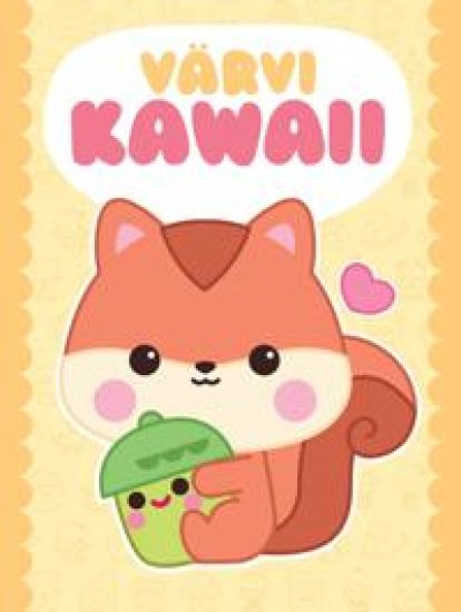 Värvi kawaii (orav)