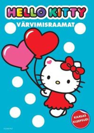Hello kitty värvimisraamat