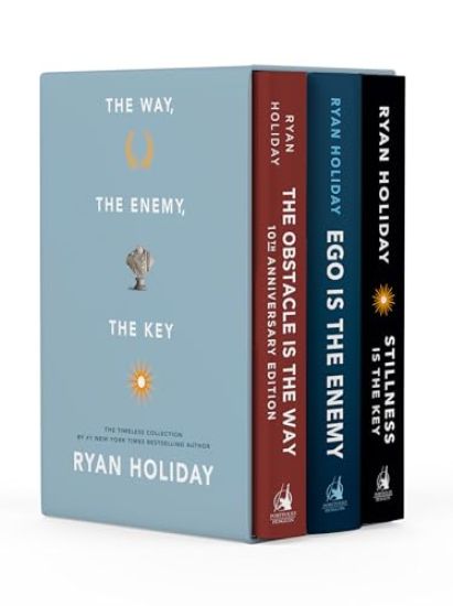 The Way, the Enemy, and the Key: A Boxed Set of The Obstacle is the Way, Ego is the Enemy & Stillness is the Key