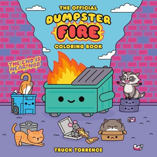 The Official Dumpster Fire Coloring Book