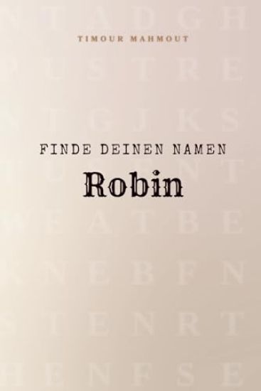 Finde Deinen Namen Robin