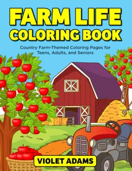 Farm Life Coloring Book