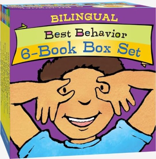 Best Behavior® Bilingual 6-Book Box Set (Hands Are Not for Hitting, Feet Are Not for Kicking, Voices Are Not for Yelling, Waiting Is Not Forever, Words Are Not for Hurting, and Noses Are Not for Picking)