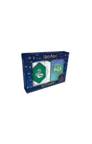 Harry Potter: Slytherin Tiny Book and Pin Set